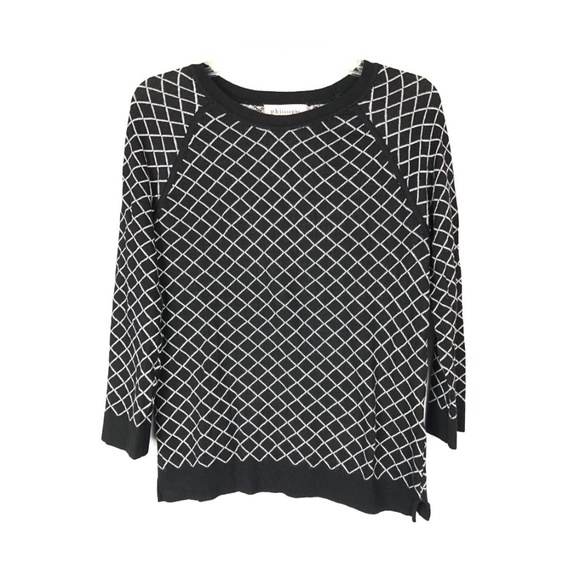 NWT Philosophy 3/4 length sleeve knit sweater - Picture 2 of 4